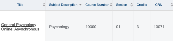 Extramural Course Registration Request